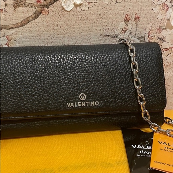 Mario Valentino Black Polyurethane Women Wallet main image 1